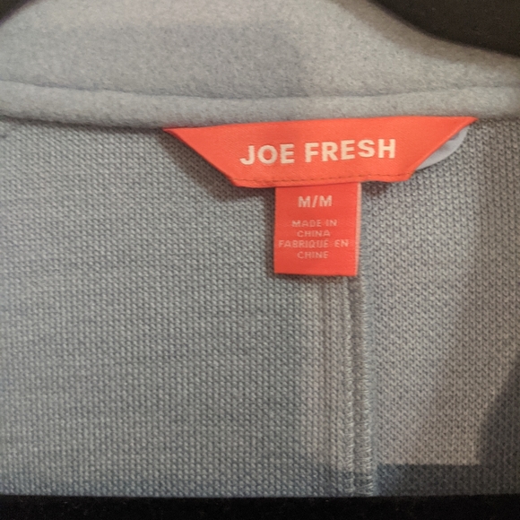 Joe Fresh Moto Style Powder Blue jacket - Picture 8 of 8